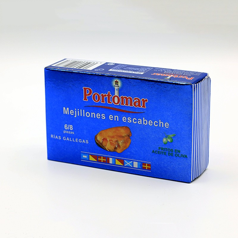 MEJILLONES ESC. FRITOS 6/8 R. GALLEGAS EMP. A MANO OL-120